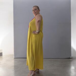 vestido brisa amarillo