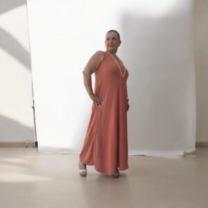 vestido brisa coral