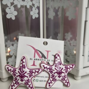 pendientes starfish talavera