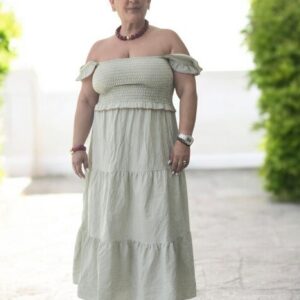 vestido provenza verde