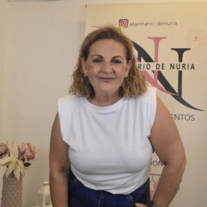camiseta hombreras nuria, blanco