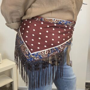 pañolete boho luna burdeos