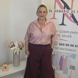 camisa camelia rosa pastel