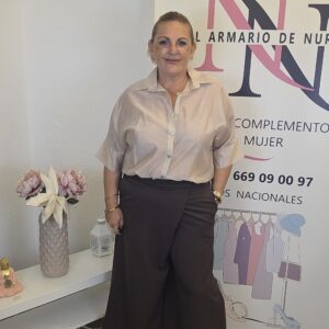 camisa camelia marfil