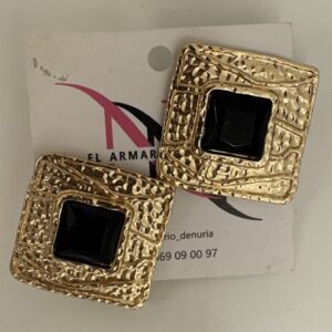 pendientes black elite