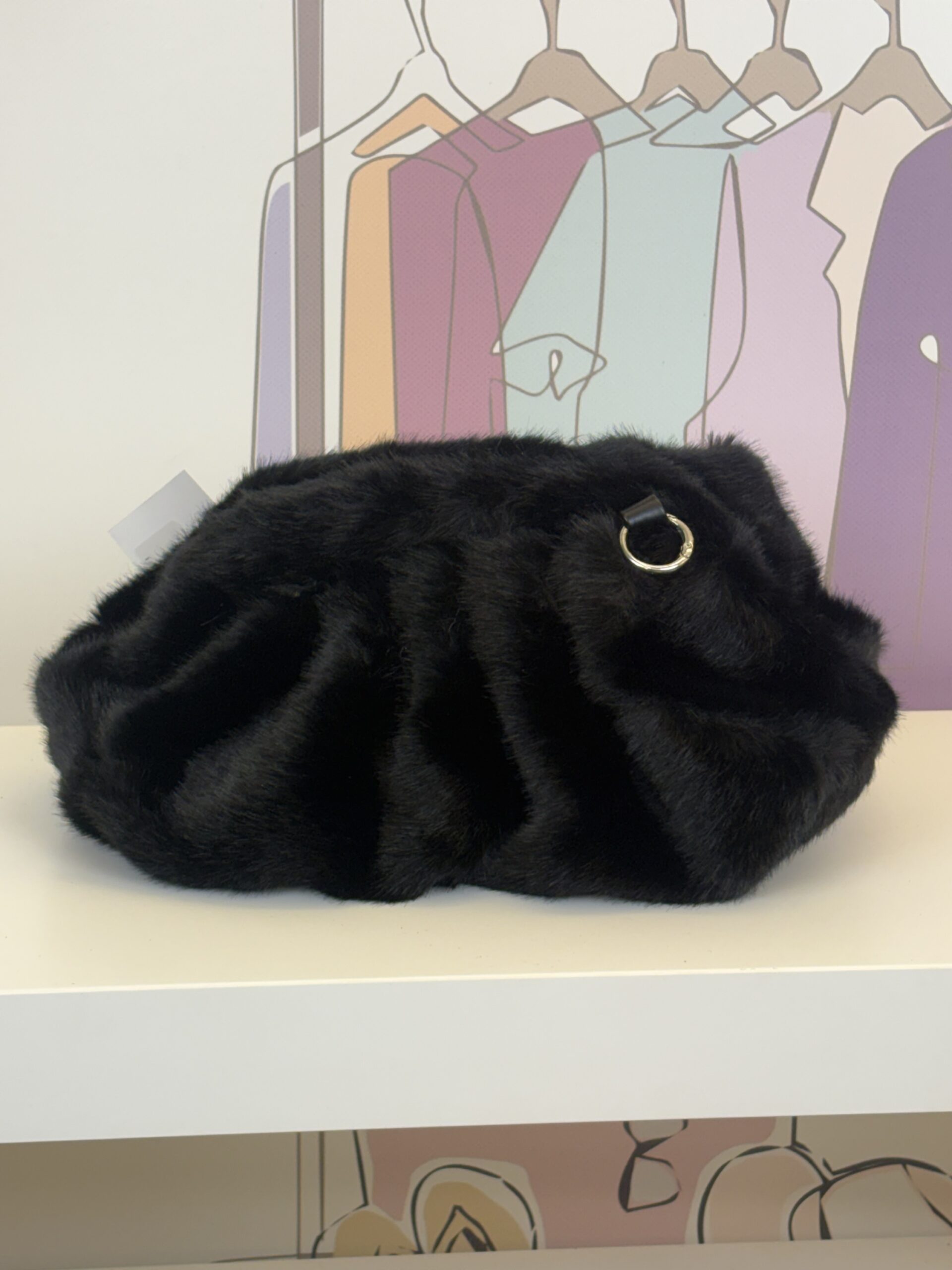 img_5059 bolso clutch nube teddy negro